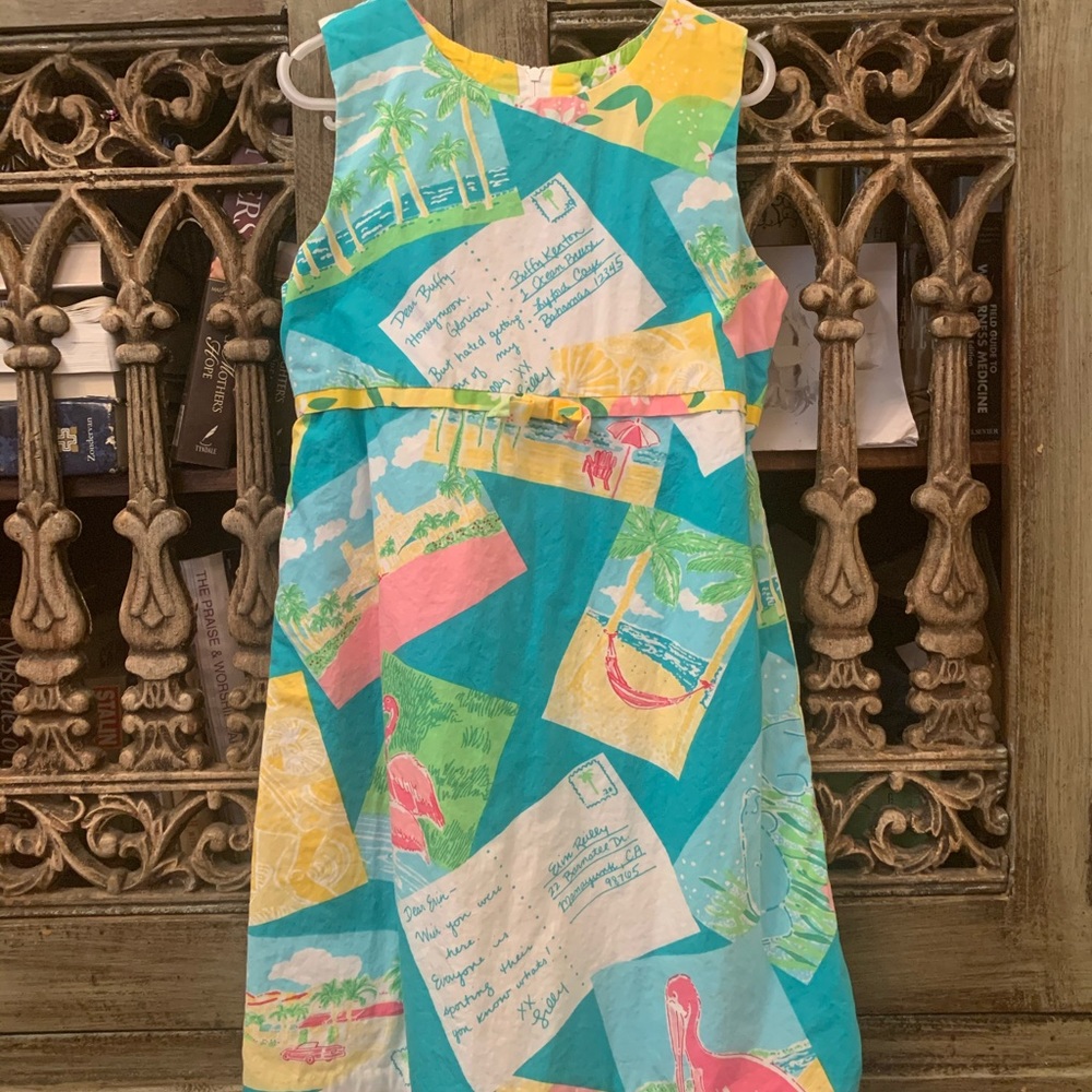 Lilly Pulitzer Summer Dress Size 7 little girls